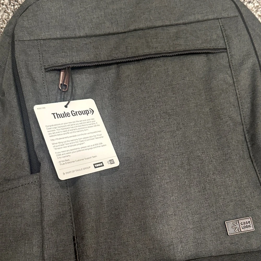 Case Logic Heritage Charcoal Backpack